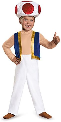 Step into the adventure of Toad with the Toad Toddler Costume Small 2T