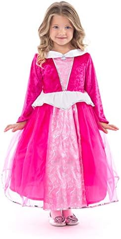 Little Adventures Princess Dress Machine Washable Soft Costume for Girls