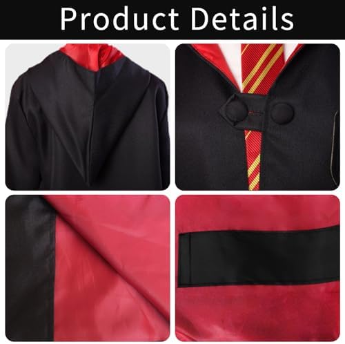 Kitimi Wizard Costume Set Perfect Halloween Party Accessories for Kids