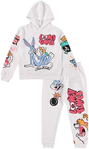 Looney Tunes Boys 4-16 Nostalgic Graphic-Hoodie Jogger Set - Licensed