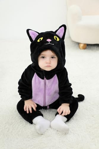 Dcohm Black Cat Costume 0-3T