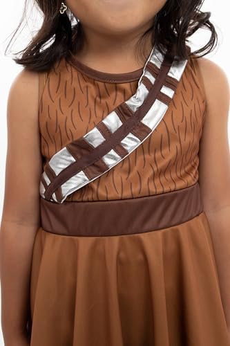 Galactic Fuzzball Twirl Dress for Kids - Machine Washable Costume