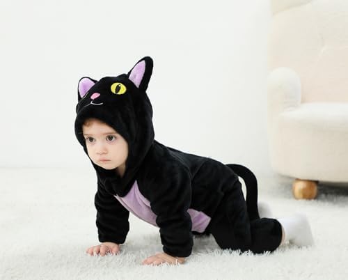 Dcohm Black Cat Costume 0-3T