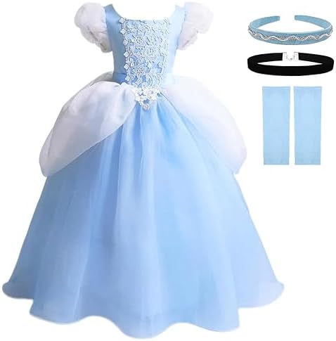 Fancy Princess Costume for Little Girls 2-13T