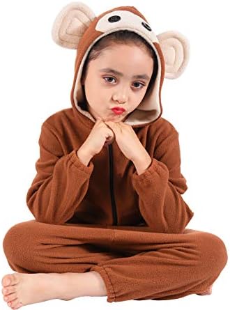 Tao-Ge Kids Monster Monkey Onesie Costume Boys Girls Halloween Trick