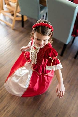 Enchanting Winter Princess Dress Up Costume Perfect for Hero Girls and Halloween