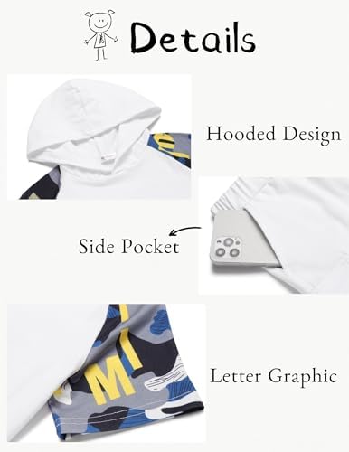 Arshiner Boys 2Piece Summer Outfits Set