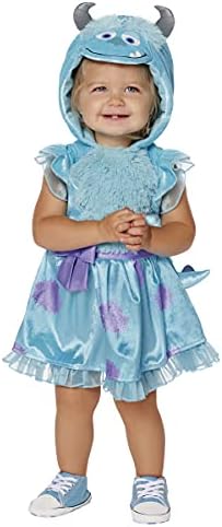Spirit Halloween Monsters Inc Baby Sulley Dress Costume Cozy Festive Design