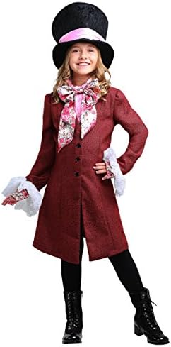 Mad Hatter Costume for Girls X-Large Halloween Costume