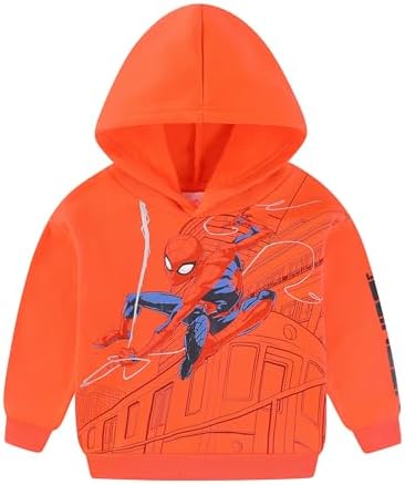 Marvel Spider-Man Boys Hoodie Pants Set for Big Kids
