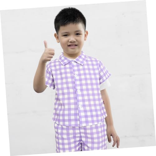 Comfort Breezer Plaid Summer Suit for Boys