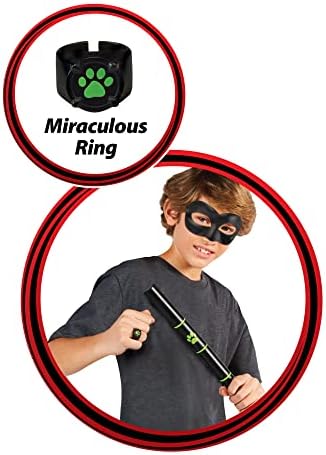 Mirror Cat Noir Super Hero Role Play Set for Kids