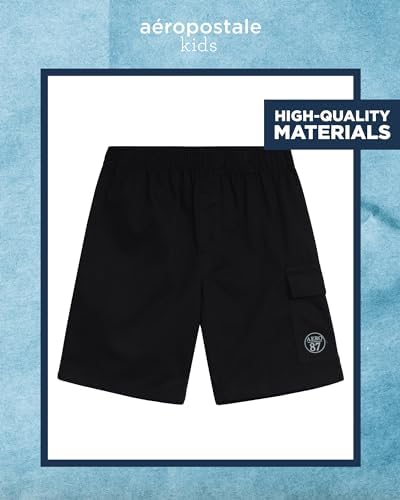 AEROPOSTALE Boys Short Sleeve Polo Shirt and Cargo Shorts Set