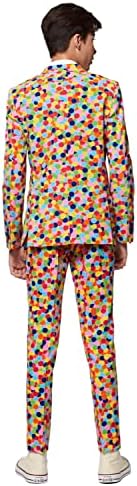 Confetti Suit for Teen Boys Aged 10-16 - Slim Fit - PDF party