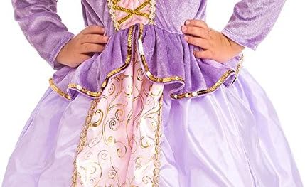 Little Adventures Princess Triple Play Costumes for Girls Machine Washable Set