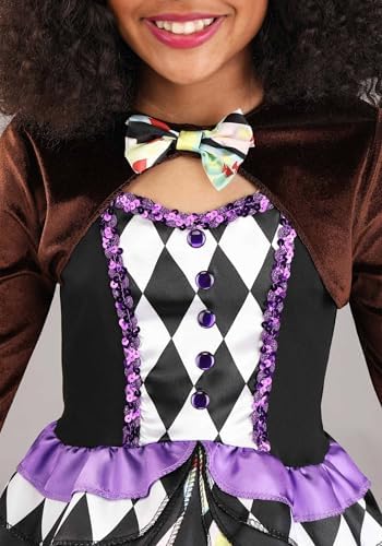 Scratch That Raving Mad Hatter Costume for Girls Fun Unique Look