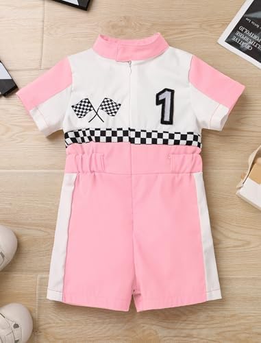 IDOPPI Race Car Costume for Boys 1st 2nd Birthday