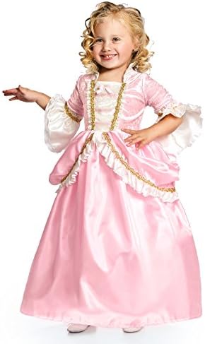 Little Adventures Pink Renaissance Princess Costume for Girls 5-7