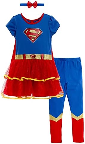 DC Comics Justice League Super Girl Batgirl Costume Set