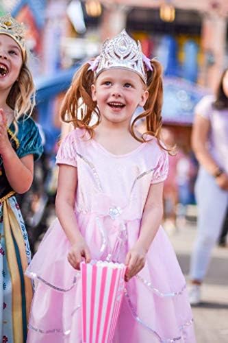 Little Adventures Royal Pink Princess Dress Up Costume for Girls