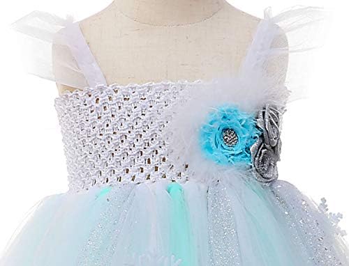 Tutu Dreams Snow Queen Princess Dress for Girls 1-12Y