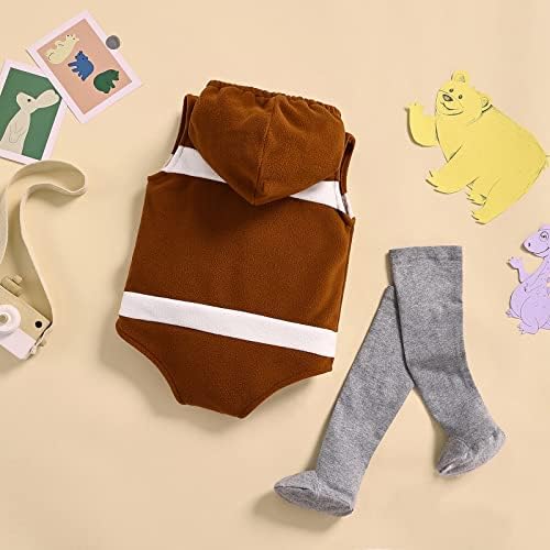 SAYOO Baby Halloween Unisex Cosplay Fleece Romper