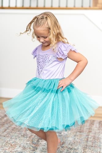 Little Adventures Mermaid Party Dress Style Mermaid Costume for Girls