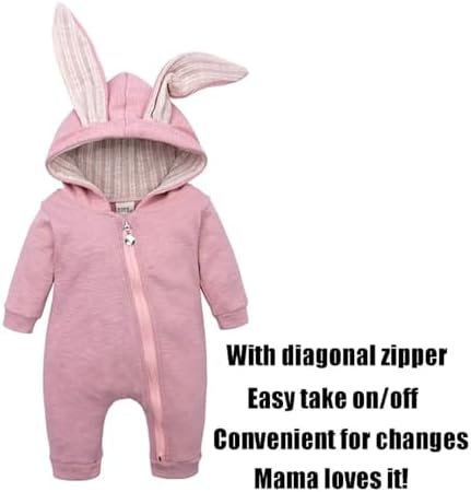 Easter bunny costume for babies soft stretchy multiple sizes