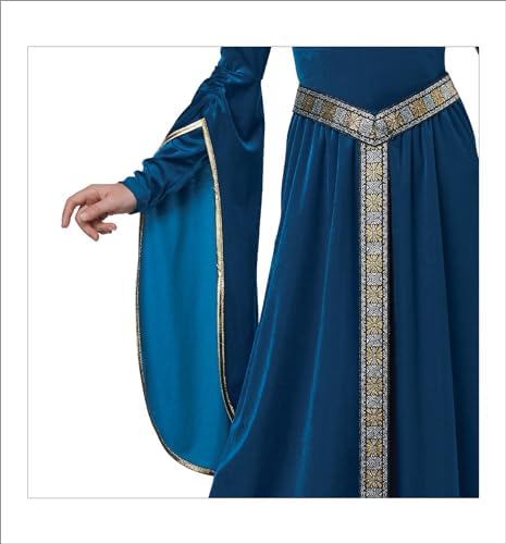Medieval Princess Gown Giggling Girls Costumes Glowin Gold Details
