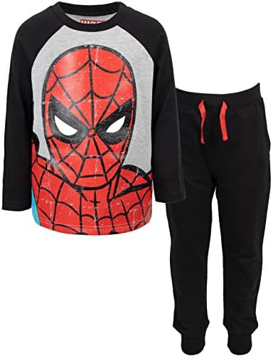 Marvel T-Shirt and Fleece Pants Set for Kids 2T-14-16