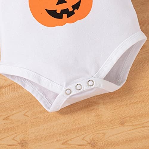3-18 Months Halloween costume pumpkin design soft baby sets AH-H