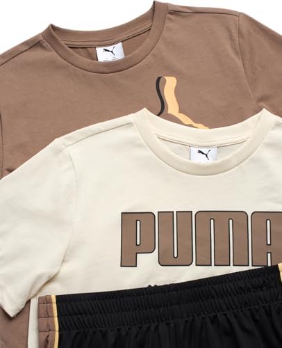 PUMA Boys Performance T-Shirt Tank Top and Gym Shorts Set