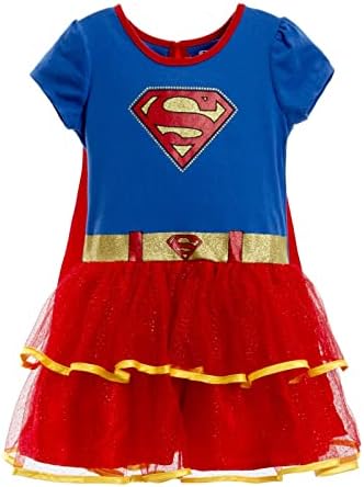 DC Comics Justice League Super Girl Batgirl Costume Set