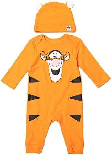 Disney Winnie the Pooh Snap Coverall Hat for Baby Boys