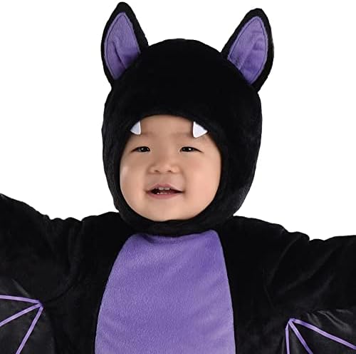 Amscan Bat Onesie Costume for 6-12M Baby Girls