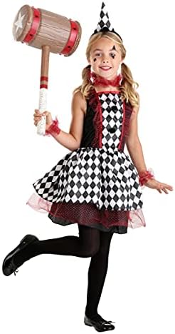 Elegant Kids Harlequin Costume
