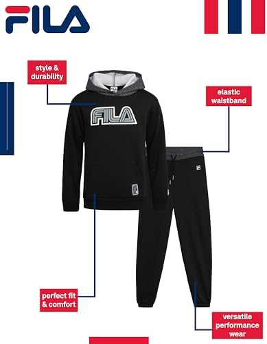 Fila Boys Sleek Activewear Set Perfect for Winners at Heart