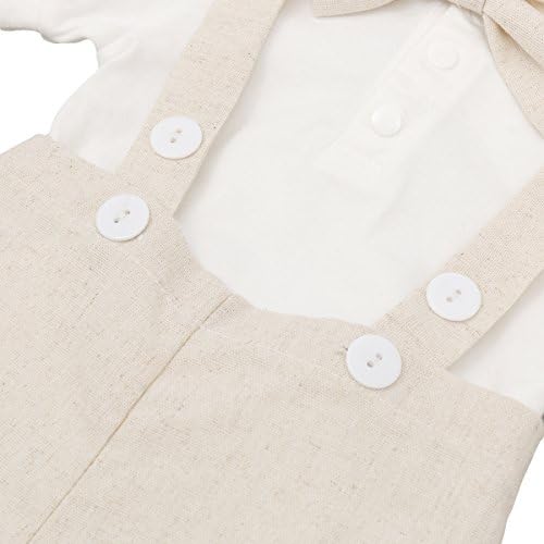 IMEKIS Baby Boy Baptism Tuxedo Suit