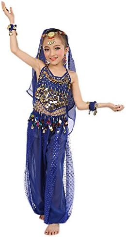 Dance girls belly dancer outfit for Halloween performance