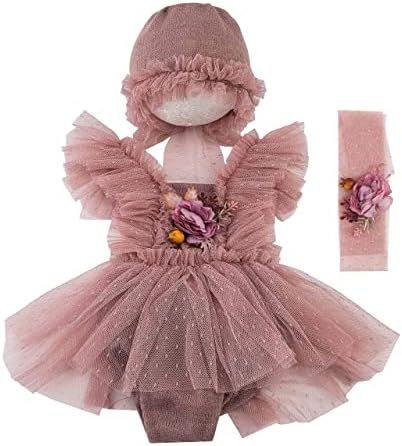 Vemonllas Newborn Baby Girls Photo Props Set