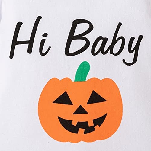 3-18 Months Halloween costume pumpkin design soft baby sets AH-H