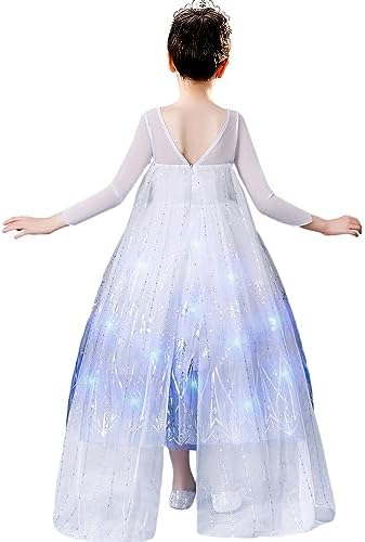 Latocos Light Up Princess Costume for Girls