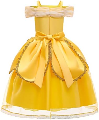 Elegant Princess Beauty and the Beast Dress Halloween Costume