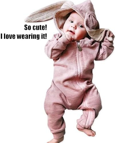 Easter bunny costume for babies soft stretchy multiple sizes