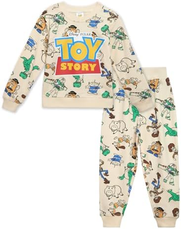 Disney PixarFrench Terry Sweatshirt Jogger Set