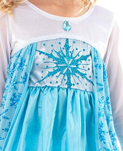 Dress Up as the Ice Princess Machine Washable Play-Friendly Kids Costumes