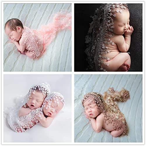 Vemonllas Luxury Newborn Baby Photography Blanket