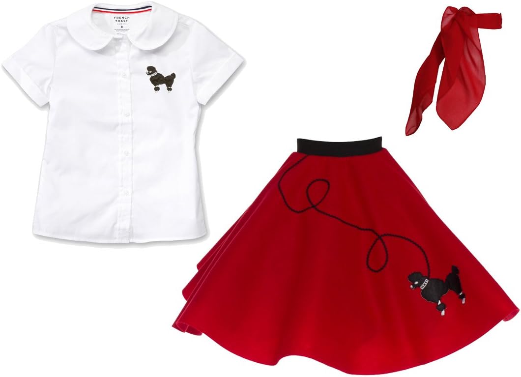1950s Poodle Skirt Girls Outfit