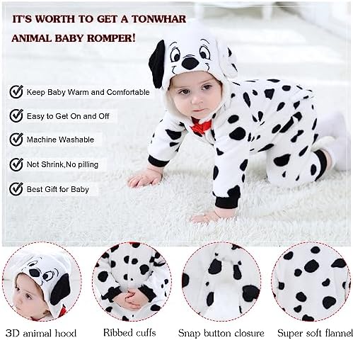 TONWHAR Animal Baby Romper