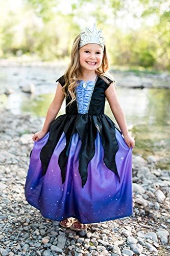 Little Adventures Sea Witch with Soft Crown Dress Up Costume